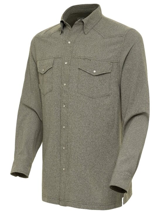 GameGuard Other - GameGuard Agave Pearl Snap Shirt | Long Sleeve